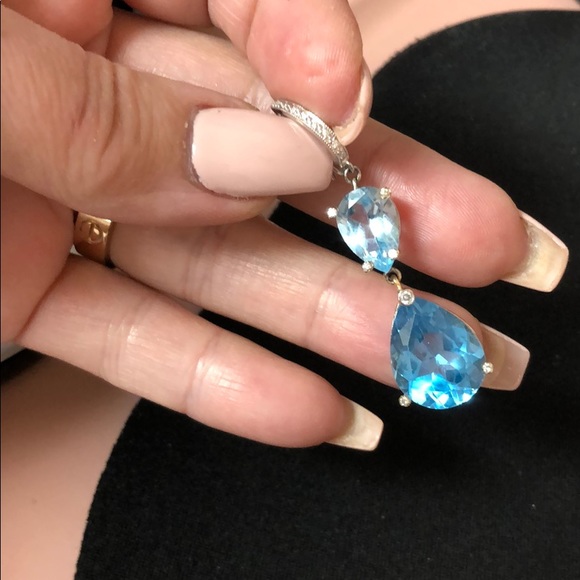 14k gold earrings - Picture 3 of 4